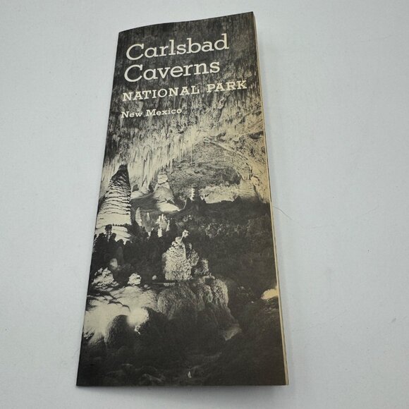 Vintage Carlsbad Caverns National Park Ephemera Set - Brochure Pamphlet & Photo - Picture 10 of 16